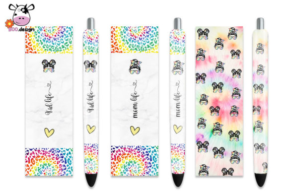 Download Mom Life Kid Life Leopard Pen Wrap - Mom life Collection